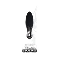 Mini Vibrador Recargable de Silicona en Forma de Gota Negro Evolved