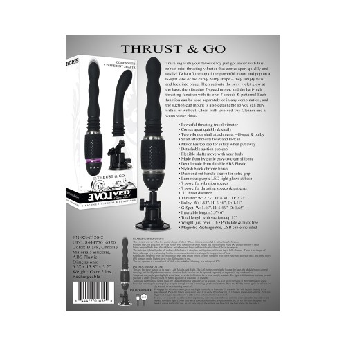 Evolved Thrust & Go Thrusting Vibrator - Dual Shaft Design