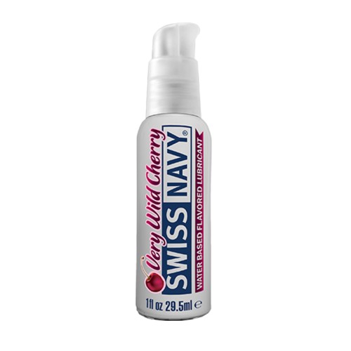 Lubricante Sabor Cereza Muy Salvaje Swiss Navy 1 oz. para Diversión Sensual