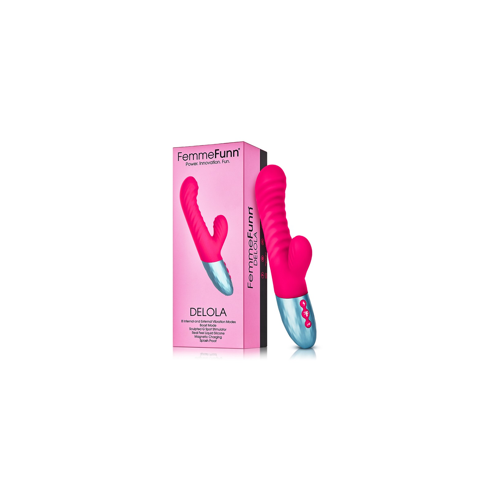 FemmeFunn Delola G-Spot Vibrator for Dual Stimulation