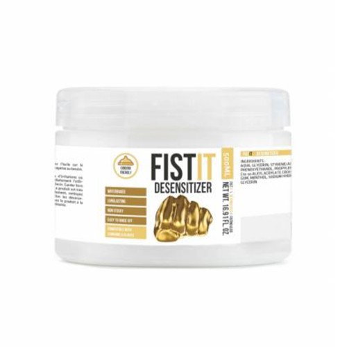 Fist It Desensitizer Lubricante Anestésico a Base de Agua - 500ml