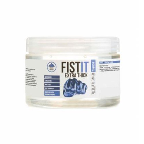 Lubricante Extra Grueso a Base de Agua Fist It 500ml - Placer Máximo