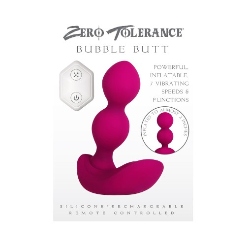 Plug Anal Inflatable Zero Tolerance Bubble Butt para Aventura