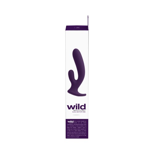 Vibrador Dual Recargable Vedo Wild