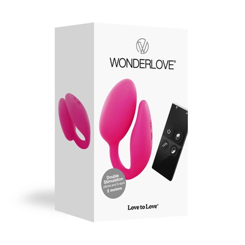 Love to Love Wonderlove Dual Stimulation Vibrator - Enhanced Pleasure