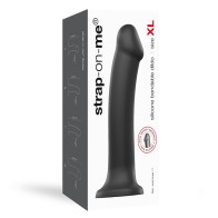 Dildo Doble Densidad Flexible Strap-On-Me Negro XL