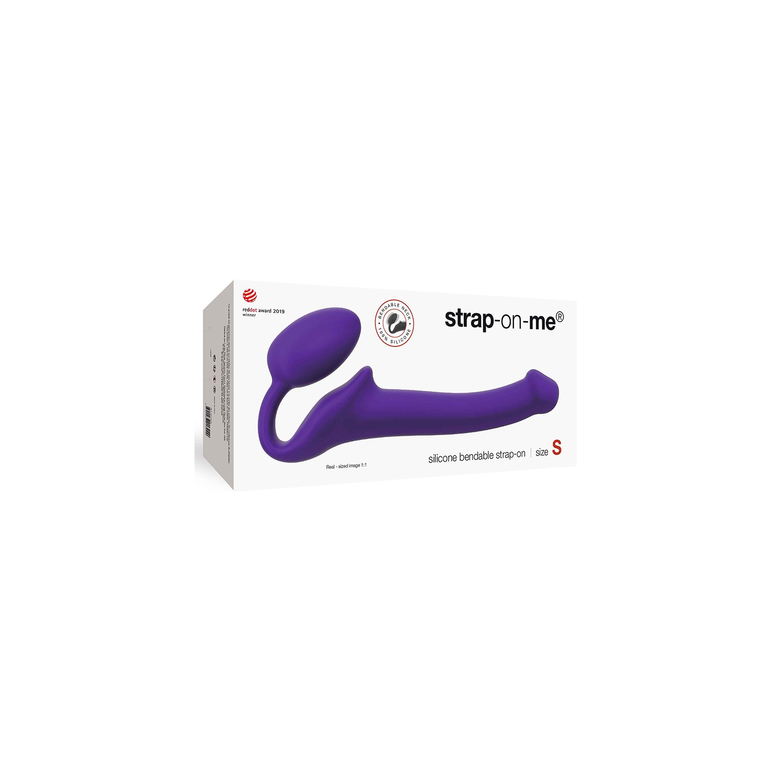 Strap-On-Me Bendable Silicone Strap-On Purple