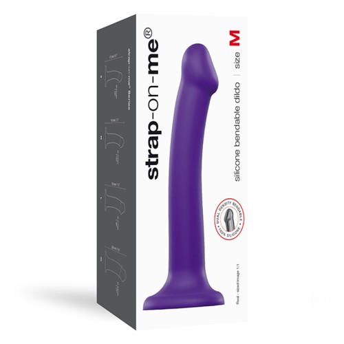 Strap-On-Me Bendable Dual-Density Dildo with Suction Cup