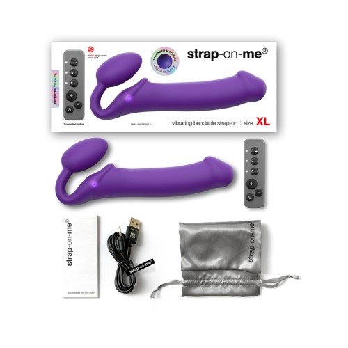 Strap-On-Me Estrapon Vibrante Recargable para Parejas