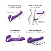 Strap-On-Me Rechargeable Vibrating Strap-On for Couples