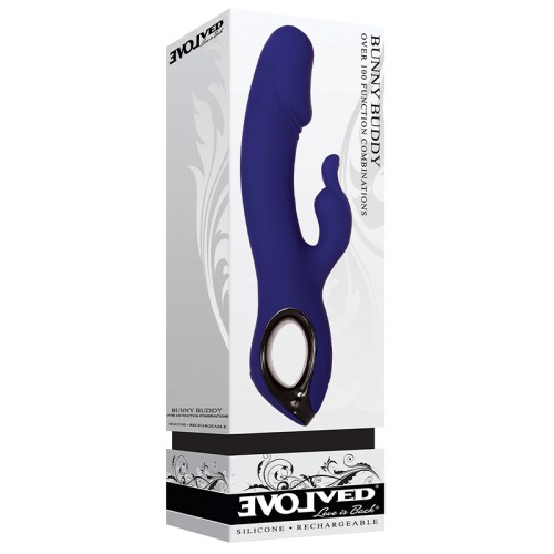 Evolved Bunny Buddy Rabbit Vibrator Blue