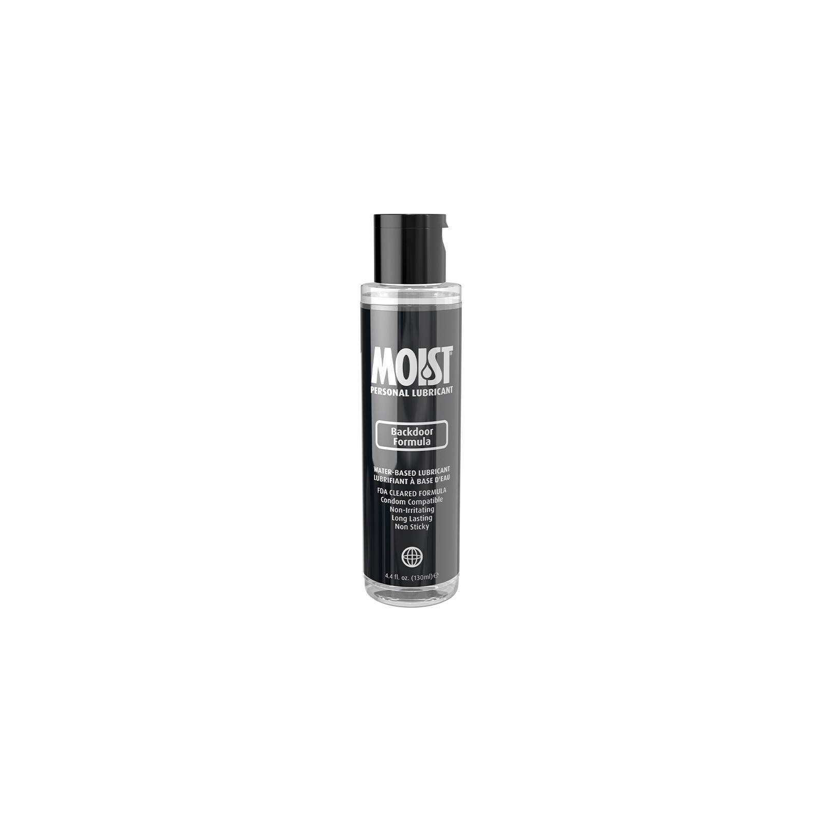 Lubricante Personal Pipedream Moist Fórmula Backdoor 130 ml