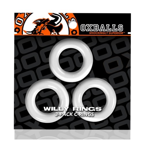 Pack de 3 Anillos Willy de Oxballs para Placer Mejorado