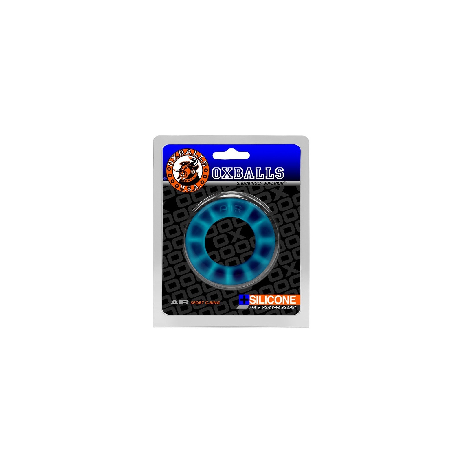 Buy Oxballs Air Cockring O/S Space Blue Online