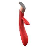 Vibrador Conejito Metis Panel Táctil Rojo