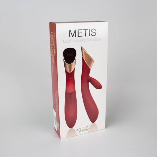 Metis Touch Panel Rabbit Vibrator Red