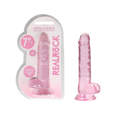 RealRock Crystal Clear Dildo