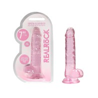 Dildo Realista Crystal Clear RealRock