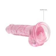 Dildo Realista Crystal Clear RealRock