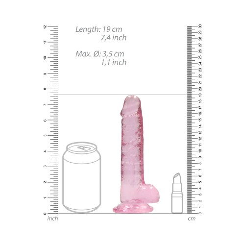 RealRock Crystal Clear Dildo