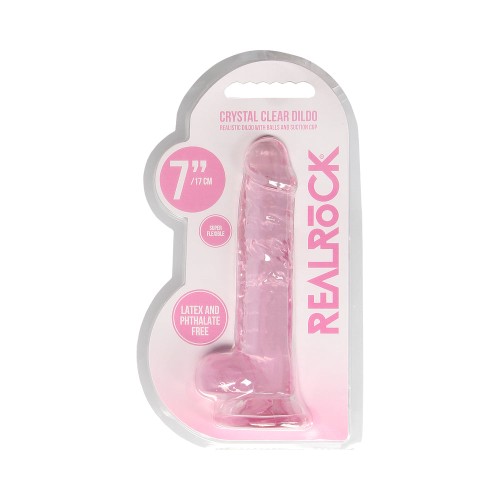 Dildo Realista Crystal Clear RealRock