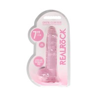 RealRock Crystal Clear Dildo