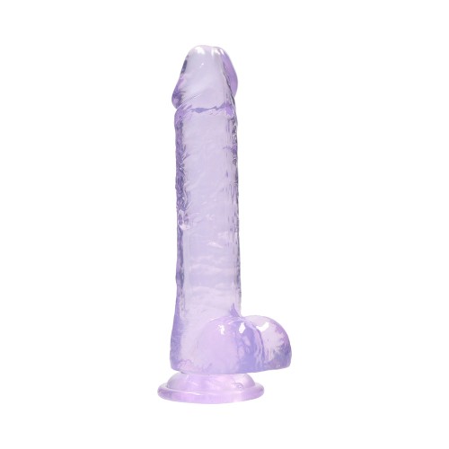 RealRock Crystal Clear Realistic Dildo with Suction Cup