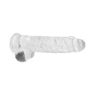 Dildo Transparentes RealRock con Ventosa