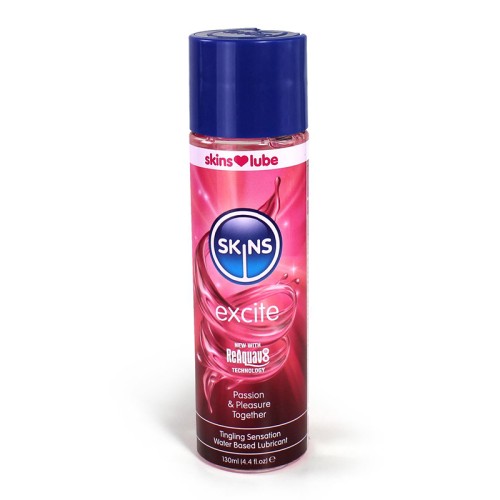 Lubricante a Base de Agua Skins Excite 4 oz.