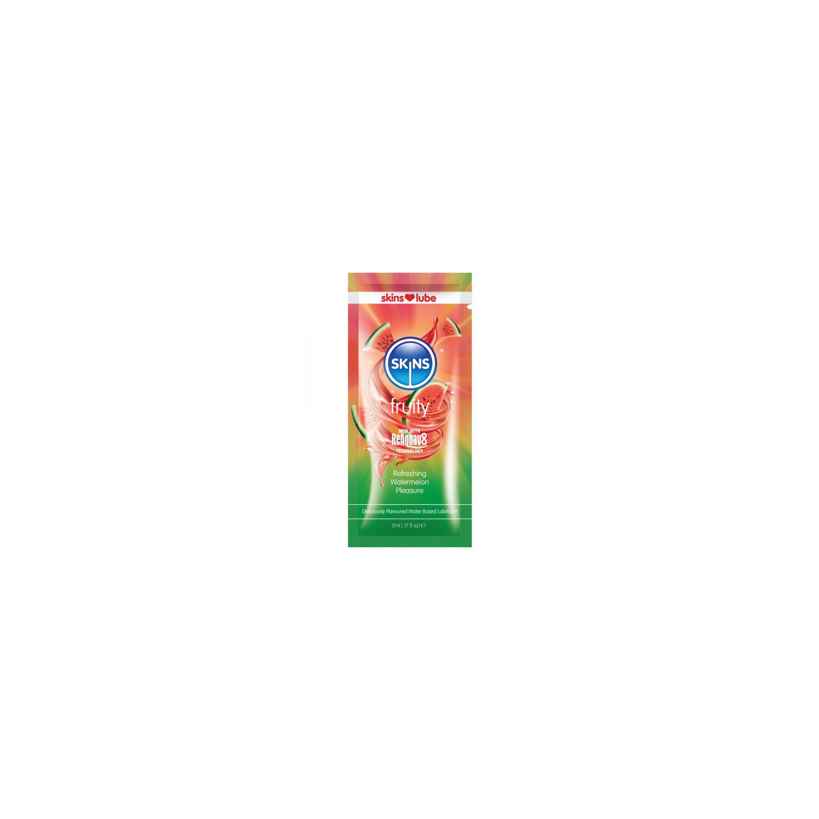 Skins Watermelon Water-Based Lubricant - 5 ml