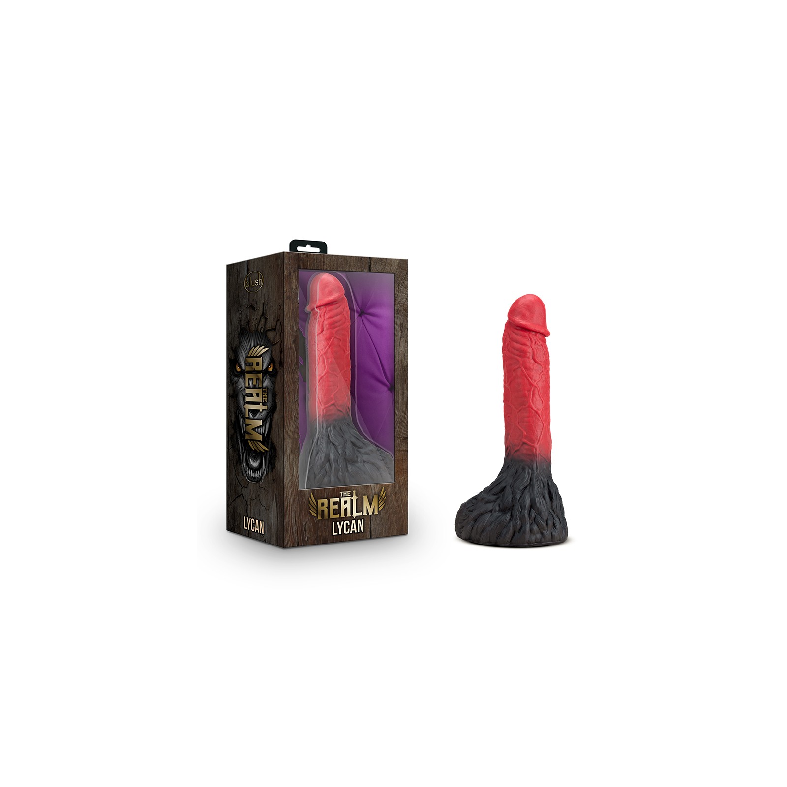 Dildo Fantasía Lobo Lycan 10.5 in. de Silicona