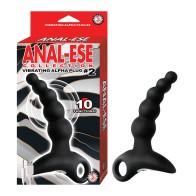 Anal-Ese Vibrating Alpha Plug #2 Black