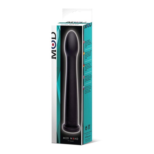 MOD Wand de Silicona - Lisa - Negra para el Placer