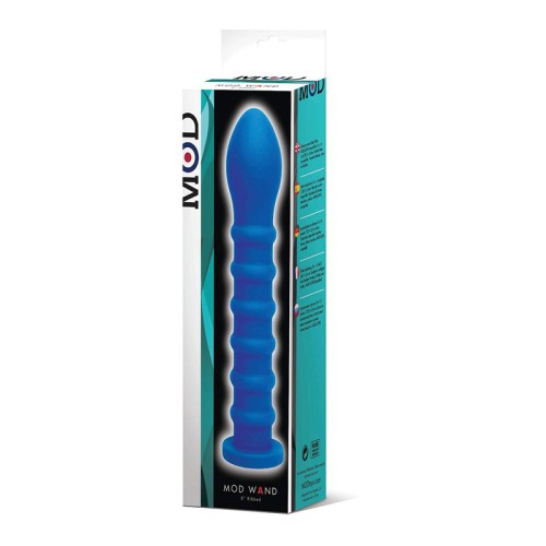 MOD Wand de Silicona - Acanalada - Azul