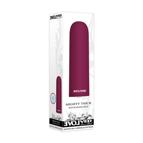 Vibrador Recargable Evolved Mighty Thick