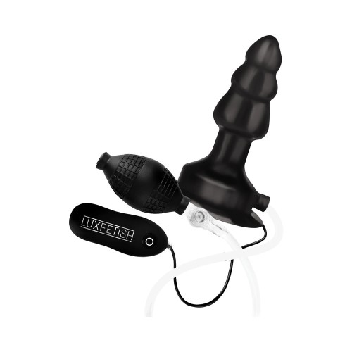 Plug Anal Vibrante Inflable Lux Fetish