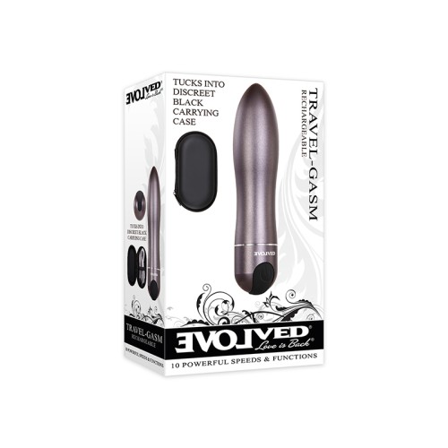 Evolved Travel-Gasm Rechargeable Bullet