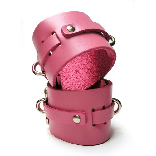 Kinklab Esposas de Cuero Rosa Bound