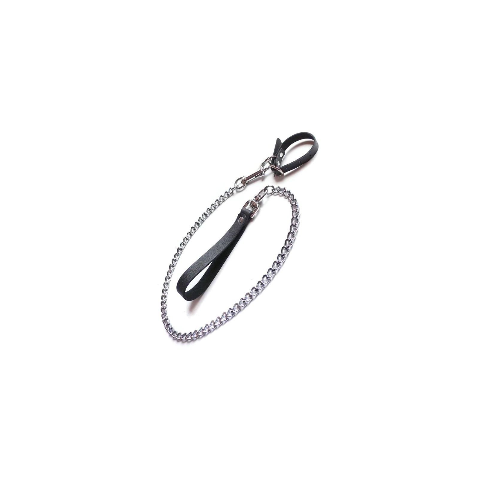 Kinklab Cock Ring with Chain Leash for Total Control