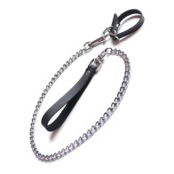 Anillo para el Pene Kinklab con Correa de Cadena para Control Total