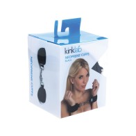 Esposas Neopreno Negro en Negro de Kinklab