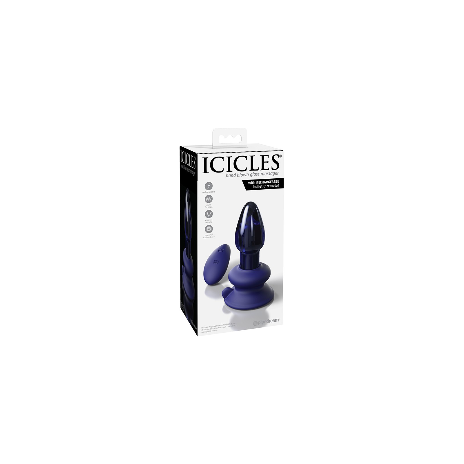 Pipedream Icicles No. 85 Remote-Controlled Vibrating Anal Plug