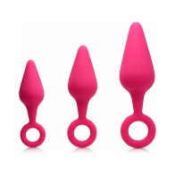 Juego de Plugs Anales de Silicona Gossip Rump Ringers