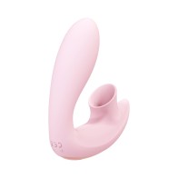 Shots Irresistible Desirable Rechargeable Silicone Dual Stimulator Pink