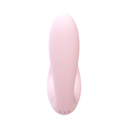 Shots Irresistible Desirable Rechargeable Silicone Dual Stimulator Pink