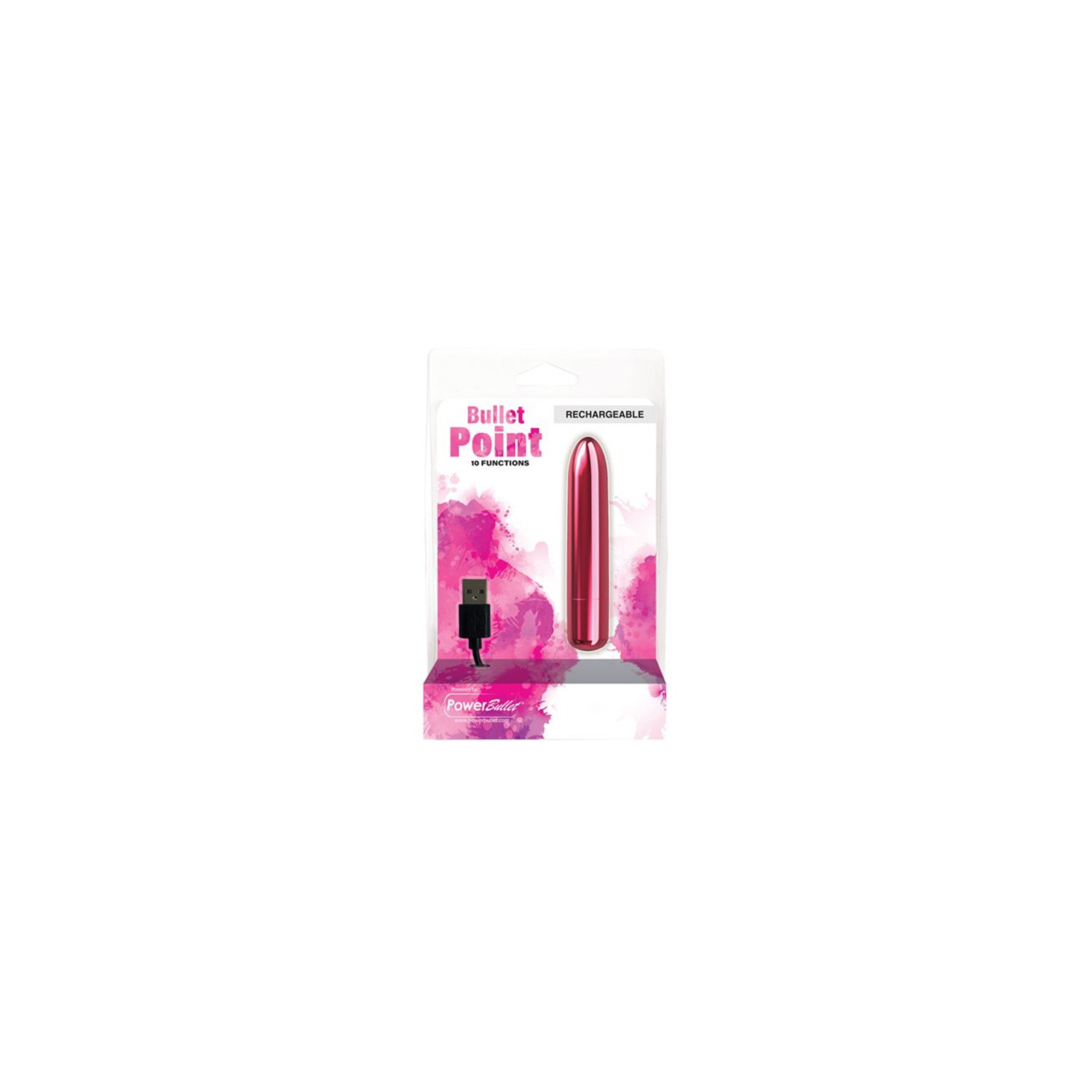 Power Bullet Point Rechargeable - Pink