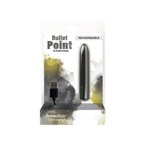 Power Bullet Point Rechargeable Vibrator