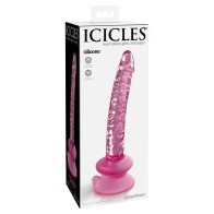 Pipedream Icicles No. 86 Dildo de Vidrio Realista con Ventosa