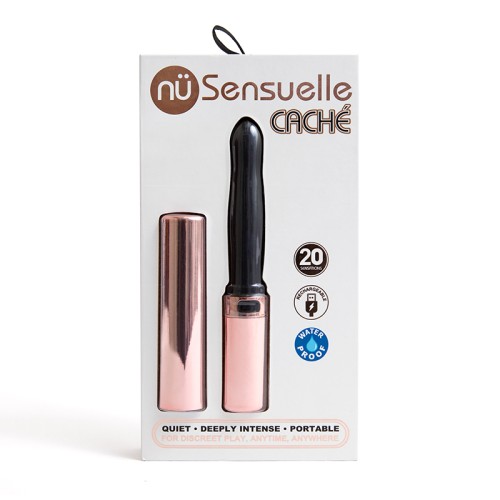 Nu Sensuelle Cache 20-Function Vibrator - Stylish and Discreet