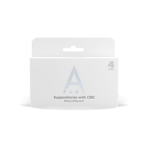 A-Play CBD Suppositories 400mg